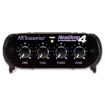 ART HeadAMP4 Eight Output Stereo Headphone Amplifier image 2