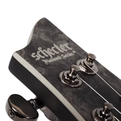 Schecter Ernie C C-1 Left-Handed Satin Black Reign image 15