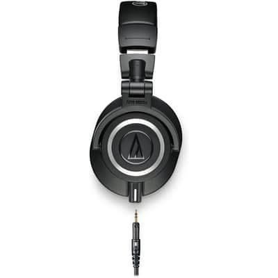 Audio-Technica ATH-M50X Professional Studio Headphones (Black) + Warranty Bundle image 5
