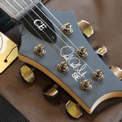 Owned By Orianthi! 2017 PRS SE Swamp Ash CE 24 Limited Edition Sandblasted Green Signed By Alice Cooper & Orianthi + OGB image 14