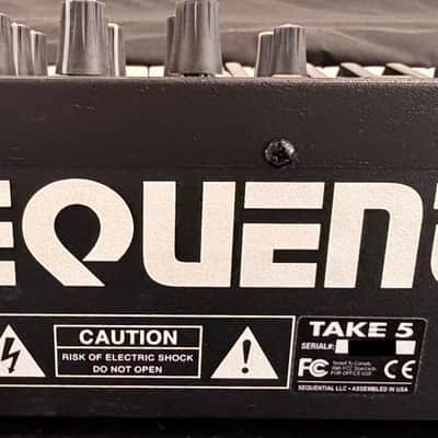 Sequential Take 5 44-Key 5-Voice Compact Polyphonic Synthesizer 2021 - Present - Black image 7