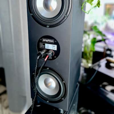 Amphion Two18 Passive 2-Way Studio Monitor - Black image 2