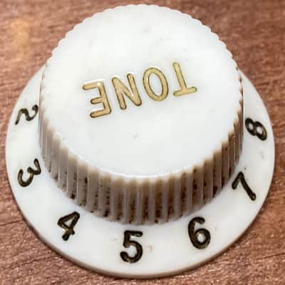 Fender Vintage Stratocaster Tone Knob '70s - Parchment image 3