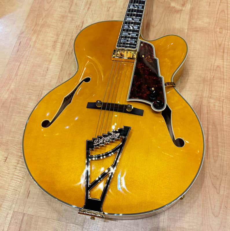 D’Angelico Excel Series EXL-1 Archtop Electric Hollow-Body Jazz Guitar 2024 - Amber image 1