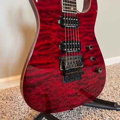 Jackson Pro Series SL2Q Soloist - Transparent Red image 2
