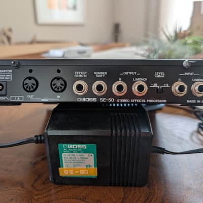 Boss SE-50 Stereo Effects Processor 1990 - 1996 - Black image 4