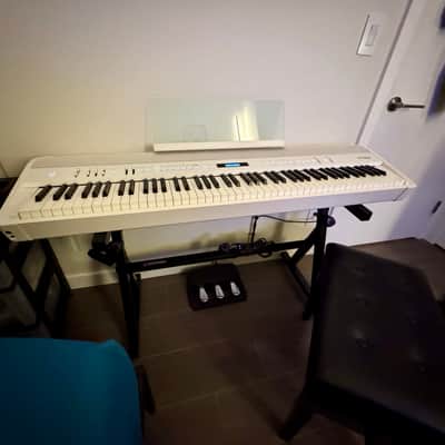 Roland FP-90X Digital Piano Bundle (RPU-3 Pedal, Z-Stand, Bench) - Rarely Used image 2