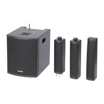 Samson Resound VX8.1 700W Portable Column Array PA System (Black) image 5