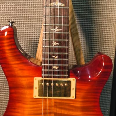 PRS Hollowbody II 2003 Dark Cherry Sunburst for sale or Trade image 6