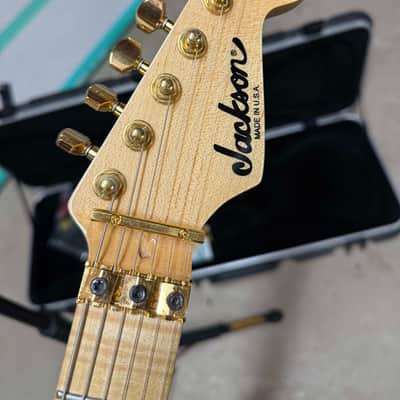 Jackson USA Series Phil Collen Signature PC1 2012 Satin Au Natural, Quilted Maple image 8