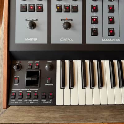 Oberheim OB-X8 61-Key 8-Voice Synthesizer 2022 - Present - Black with Wood Sides image 3