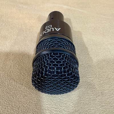 USED Audix D2 Hypercardioid Dynamic Drum / Instrument Microphone 2010s - Black image 2