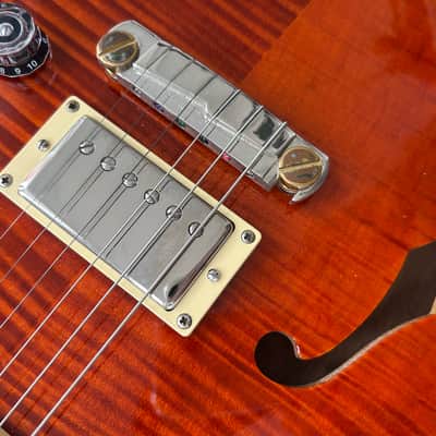PRS SE Custom 22 Semi-Hollow Orange (2016) - Many Upgrades image 10