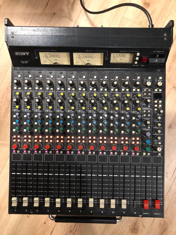 Sony MX-P61 12-channel analog mixer / console (like Studer, Neve