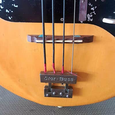 Framus Starbass 4 strings  "Bill Wyman" + Hardcase 1962 image 4