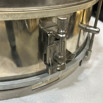 Kent 5X14" Student Model snare drum (TDG-SD-4166) 60's - Nickel Plated image 9