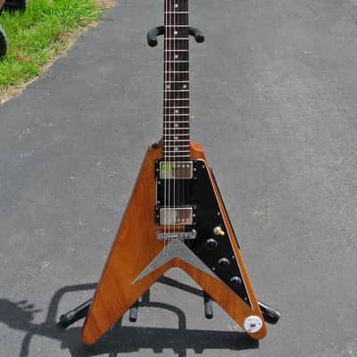 Custom Handmade Blank Flying V Bonamassa "Amos" inspired - Tracy Cox craftsmanship - with hard case image 2