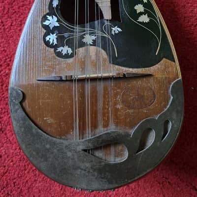 CATANIA SILVESTRI Sicilian concert mandolin with modern fretboard  1900s image 3