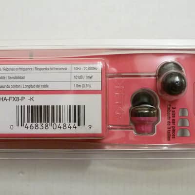 Great Inexpensive Gift! NEW / Sealed JVC Riptidz HA-FX8-P PINK Stereo WaterProof/SweatProof Headphones Earphones In-Ear EarBud Ear-Bud IPX-2 sweat/water-proof N.O.S. NOS New Old Stock Good Price Deal Head Ear Phones HAFX8 image 2
