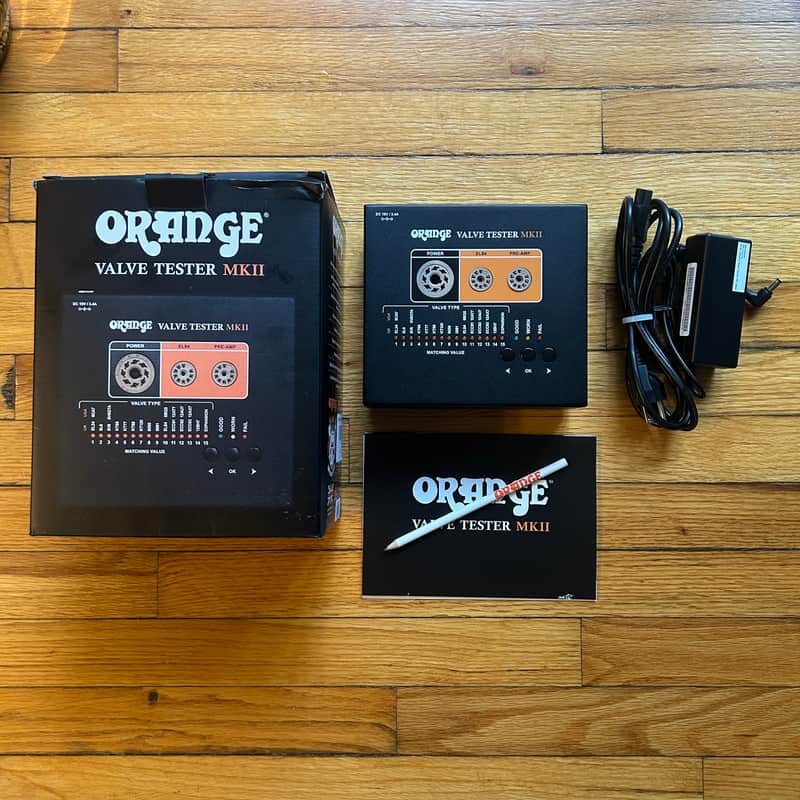 Orange VT-1000 MkII Valve Tube Tester w/ Box & Accessories image 1