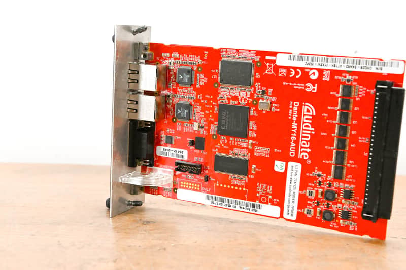 Audinate Dante-MY16-AUD 16-Channel Dante Network I/O Card | Reverb