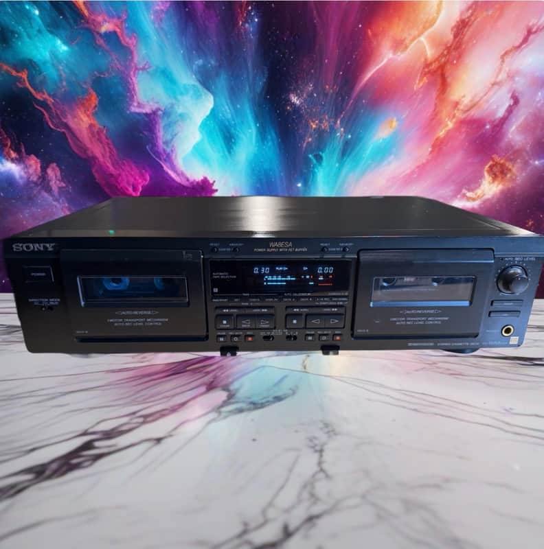 Sony TC-WA8ESA Dual Cassette Deck FULL FRESH SERVICE NEAR MINT SHAPE V RARE🎶🔥 image 1