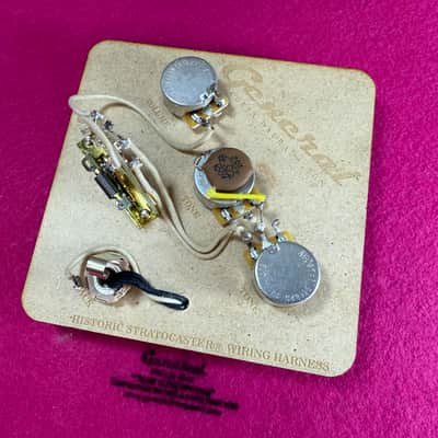 General Vintage Tone® 1966–1969 True Historic Wiring Harness for Stratocaster® CBS – 1966 / 1969 Harness image 2