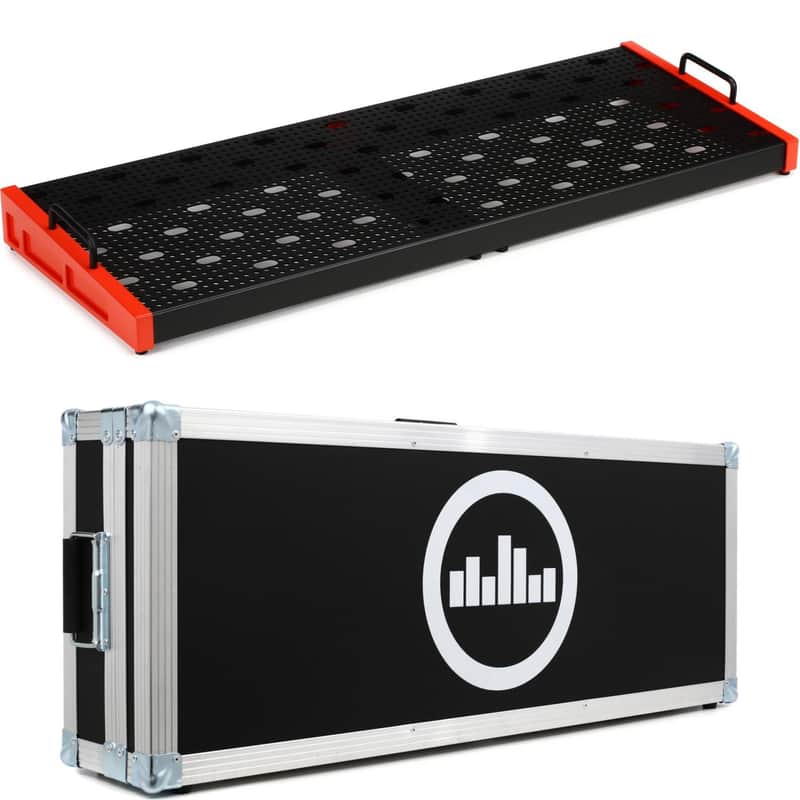 Temple Audio DUO 34 Templeboard with Flight Case - Temple Red image 1