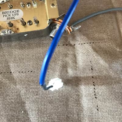 Gretsch Super Hi Lo Tron pickups w/Complete wire harness image 5