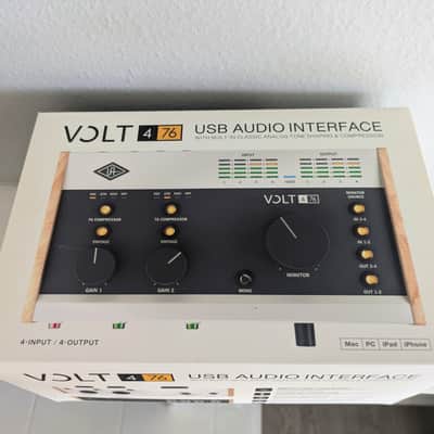 Universal Audio Volt 476 USB-C Audio Interface 2021 - Present - Tan / Gray image 7