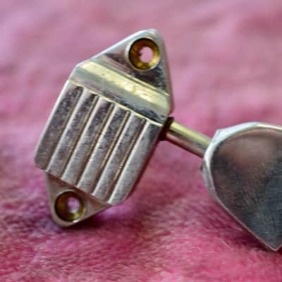 Vintage 1960s Gibson Nickel Waffleback Tuner Set - Tal Farlow, Martin Gibson Acoustic image 7