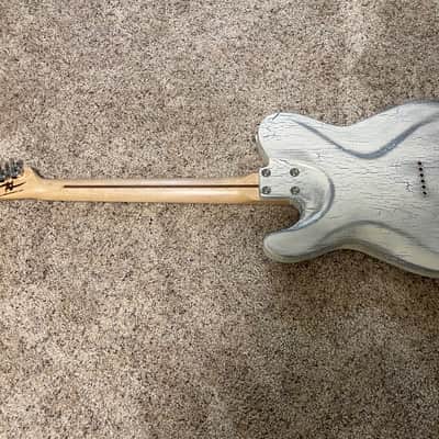 One of a Kind Nikita Kintia Soapbar / P90 T-Style Wild Blue Telecaster image 10