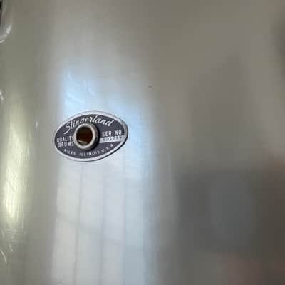 Slingerland Magnum - Silver Mist 18x16 Floor tom 1979 Excellent Condition! image 7