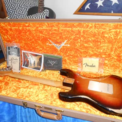 2008 Fender 60's Road Worn Stratocaster w/ Custom Shop Loretta Diaz (LD)hand wound Fat-60s image 11