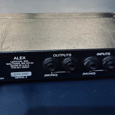 Lexicon Alex Digital Effects Processor 2000s - Black image 5