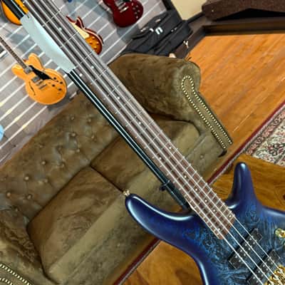Ibanez SR300EDX-CZM Standard Soundgear Bass Cosmic Blue Frozen Matte - NEW image 4