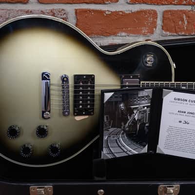 Gibson Custom Shop Adam Jones Signature '79 Les Paul Custom V1 Murphy Lab Aged & Signed Antique Silverburst 2020 #36 of 79 w/OHSC image 15