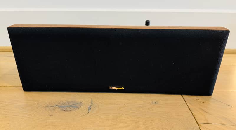 Klipsch KV-2 Center Channel Speaker in Walnut – Original Owner – Very Good Condition image 1
