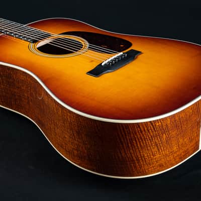 Collings D2A Custom Flamed Mahogany and Torrefied Adirondack Spruce Sunburst NEW image 14