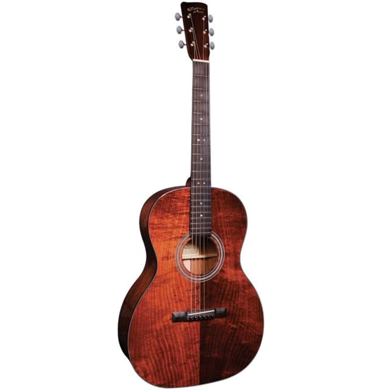 Recording King ROS-729 12-Fret 000 Solid Koa Acoustic w/Vintage Style Case image 1