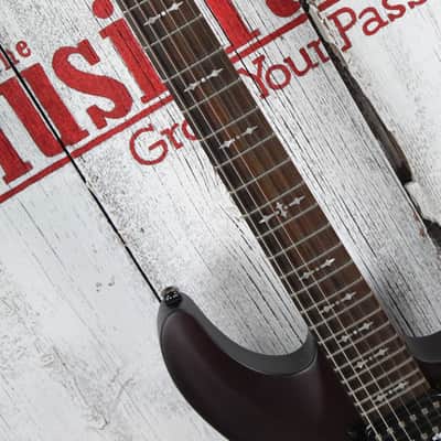Schecter Omen-6 Solid Body Electric Guitar Walnut Satin Finish image 9