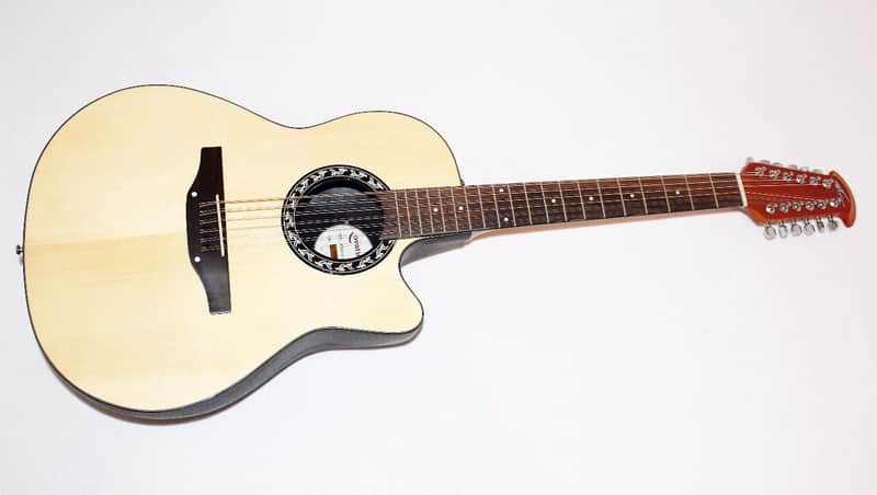 Ovation Applause AB2412 Balladeer 12 String Acoustic-Electric Guitar image 1