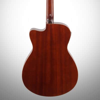 Yamaha AC1M Acoustic-Electric Guitar, Tobacco Brown Sunburst image 4