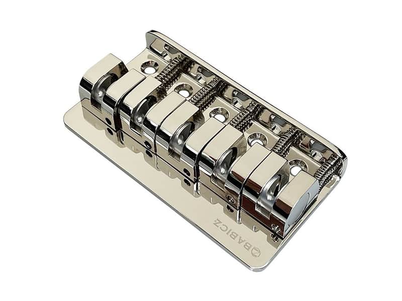Babicz Full Contact Hardware Z Series 5 string bass bridge Nickel image 1