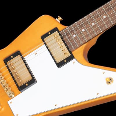 Epiphone 1958 Korina Explorer Aged Natural with Case - Demo image 4