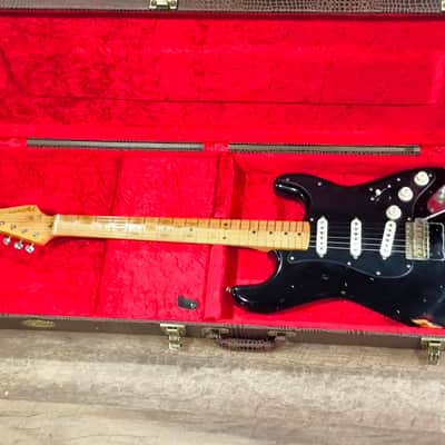 MyDream Partcaster Custom Built -Gilmour's Black Strat Spirit image 2
