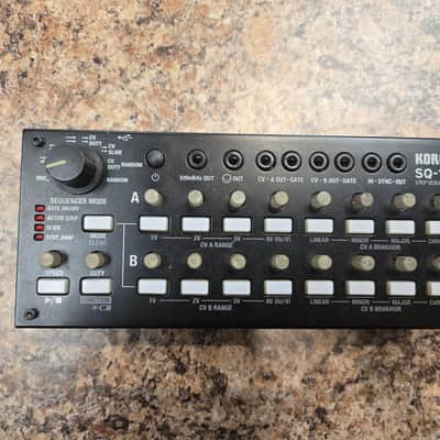 Korg SQ-1 CV Step Sequencer/Sync Box 2015 - Present - Black
