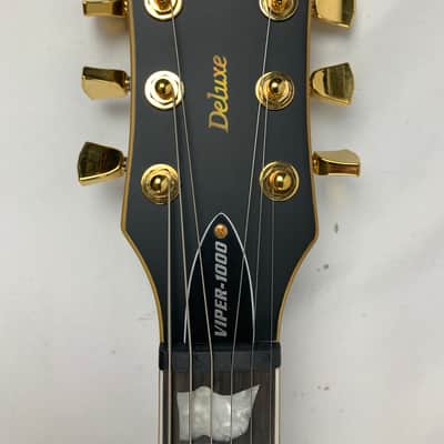 ESP LTD Viper-1000 Electric Guitar Vintage Black B-Stock Viper 1000 Viper1000 - Korea image 12