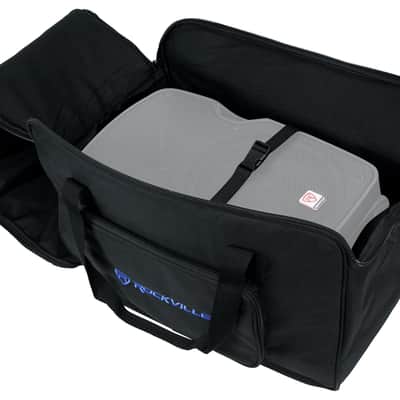Rockville BPA10 10" 400 Watt DJ PA Speaker w/ Bluetooth+Carry Bag image 8