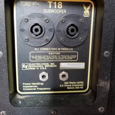 Electro-Voice T-18 Passive Subwoofer image 3